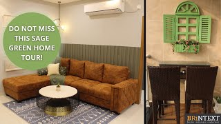 SALARPURIA SATTVA MAGNUS  BEAUTIFUL SAGE GREEN CONTEMPORARY 3BHK APARTMENT  FULL HOME TOUR [upl. by Prakash741]