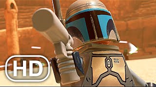 Jango Fett Death Scene  LEGO Star Wars The Skywalker Saga [upl. by Naryt]