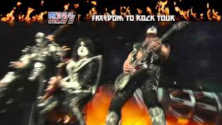 KISS Freedom To Rock Tour 2016 TV Ad [upl. by Mcroberts]