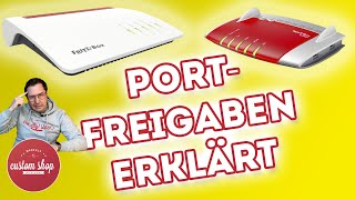 Portfreigaben auf FritzBox erklärt Warum Wo Was passiert [upl. by Erlene]