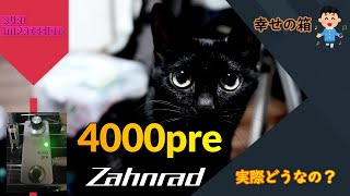 【即戦力】Zahnrad 4000preをインプレ！【ベーシスト必見】 [upl. by Verene]