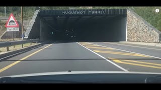 Drive Though Huguenot Tunnel  Cape Town [upl. by Fletcher]