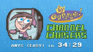 The Fairly OddParents Channel Chasers  Any Easy in 3429 WR [upl. by Eiliab]