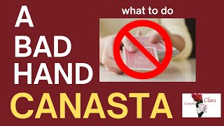 Learn How to play Canasta what to do if dealt a bad hand canasta familyfun [upl. by Chapa908]