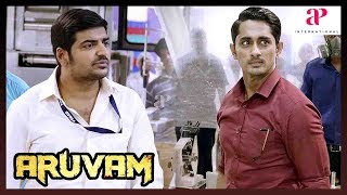 2019 Latest Tamil Movie  Aruvam Movie  Siddharth seals the milk factory  Sathish  Catherine [upl. by Ormand536]