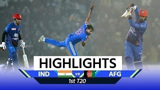 IND vs AFG Today Match Highlights India vs Afghanistan 1st T20 Match Hindi Highlights [upl. by Enahsal]