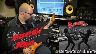 BARON ROJO  LOS ROCKEROS VAN AL INFIERNO  COVER INSTRUMENTAL [upl. by Woodhead]