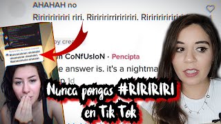 NUNCA PONGAS RIRIRIRI EN TIKTOK CADA VEZ QUE LO PONGAS SERÁ PEOR [upl. by Camp]