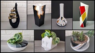 DIY plant pot and vase making ideas 7 DIY plant pot and vase making ideas [upl. by Yeargain]