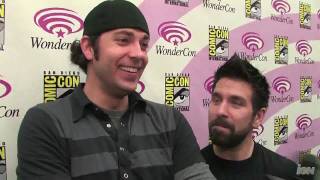 Zachary Levi  2008 Comic Con Interview of Chuck Stars [upl. by Aronael]