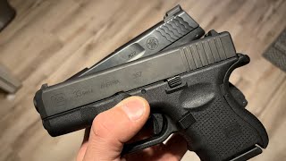 357 Sig Shield vs Glock 33 [upl. by Valonia995]