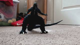 Godzilla Ultima Vs Shinagawa Kun Stop Motion Part 2 [upl. by Laersi]