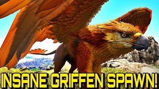 Griffen Scar Location  Crystal Isles  Ark Survival Evolved [upl. by Bleier634]