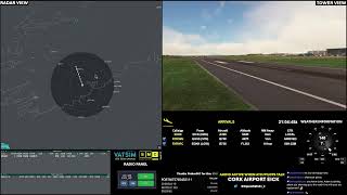 VATSIM ATC 🇮🇪 Cork Airport 🇮🇪 EICK  Ireland Live Stream 09112024 [upl. by Latihs319]