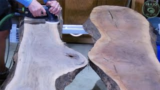 How To Sand Rough Cut Wood Like a Pro Wood Sanding Tips [upl. by Evered]