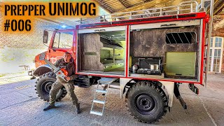 50000€ Komplett Ausbau  Prepper Unimog 006  Survival Mattin [upl. by Lattonia622]