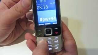 How To Unlock Nokia 2730C [upl. by Orfurd]