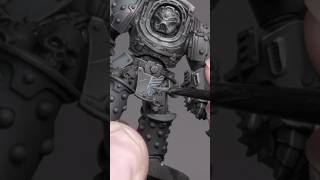 Painting a CUSTOM TYBEROS THE RED WAKE  carcharadons  space sharks space marine [upl. by Avrit]