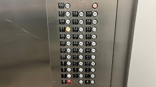 60 Story Dovers High Speed Dover Elevators  Cityplex Towers  Tulsa OK [upl. by Mccartan]