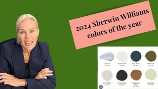 Color Trends of the Year 2024 Sherwin Williams [upl. by Cutter]