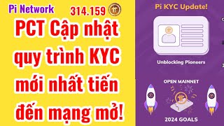 Pi Network  PiCore Cập nhật tiến trình KYC mới nhất tiến tới mạng mở [upl. by Adur]