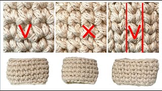 3 Types of Single Crochet Regular Cross Stitch and Waistcoat Stitch BeginnerFriendly Tutorial [upl. by Yrreg]