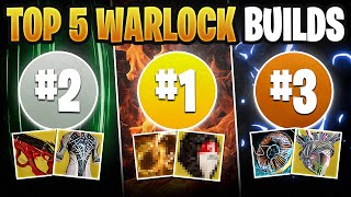 The Top 5 WARLOCK Builds that Every Guardian Needs for PVE Content  Destiny 2 The Final Shape [upl. by Jeffy]