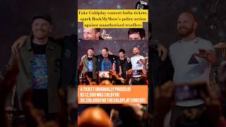 Coldplay india concert  Fans upset after ticketing chaos🤯 shorts coldplay [upl. by Ahseral]