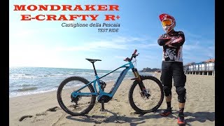 MONDRAKER ECRAFTY R 2018 Test Ride MTB EEnduro  CASTIGLIONE DELLA PESCAIA POV [upl. by Jimmie]