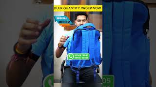 ₹100 से शुरू  School BagsCustomize BagsOffice Bags Wholesale Shop Delhi  Bag Manufacturer Delhi [upl. by Megan917]