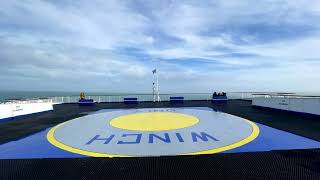 MV Stena Europe Helipad 21224 [upl. by Yelrihs]