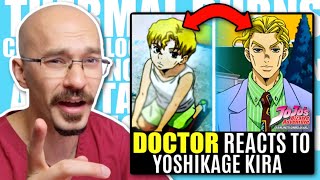 Doctor Reacts to Yoshikage KIRA  Psychoanalysis of a Serial Killer [upl. by Anim]