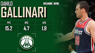 MILWAUKEE BUCKS Danilo Gallinari ᴴᴰ [upl. by Etteraj]