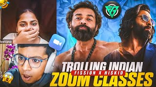 Trolling Zoom Classes  LitFission X Hiskid  Zoomraid Part 46  Ft Chacha Raphar amp Rohan [upl. by Lianne335]