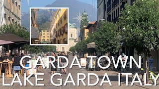 Video tour around beautiful Riva Garda town on the banks of lake Garda a beautiful place to visit [upl. by Adnole]