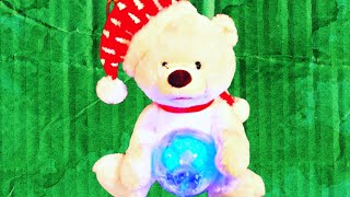 Rare Singing Christmas Polar Bear Toy Review and Overview [upl. by Kunin]