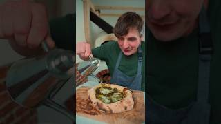 Pizza pesto pizza pesto woodfiredoven shorts viral yummy delicious food [upl. by Schaffer]