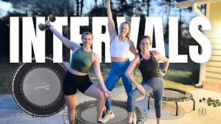 45 MIN Trampoline Total Body HIIT Workout ⟩⟩ Cardio amp Strength ⟩⟩ Intermediate  Advanced Level [upl. by Laing]