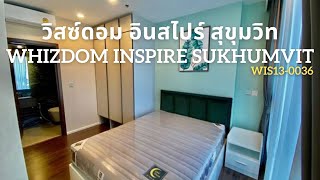 รหัส WIS130036  สนใจ ซื้อ ขาย เช่า คอนโด วิสซ์ดอม อินสไปร์ สุขุมวิท Whizdom Inspire Sukhumvit [upl. by Alonzo37]