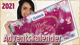 😍So Süß BALEA Adventskalender 2021 UNBOXING  Alle 24 Türchen  MAGIC IS IN THE AIR Frühlingsrolina [upl. by Eednas387]