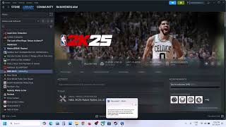 Fix NBA 2K25 Not LoadingStuck On Loading Screen On PC [upl. by Sul]