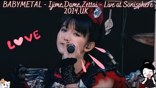 BABYMETAL  IjimeDameZettai  Live at Sonisphere 2014UK OFFICIAL 🦊Reaction🦊 [upl. by Kenti]