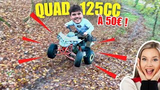 On achète et casse un Quad à 50€ [upl. by Amik]