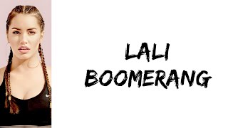 Lali  Boomerang letra [upl. by Redfield]