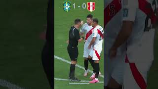 EXCELENT GAMES FROM BRAZIL 4 VS 0 PER WCQ 2026 CONMEBOL worldcupqualifiers shorts brazil peru [upl. by Hareenum637]