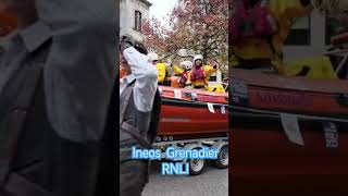 Ineos Grenadier RNLI londonineosgrenadierlordsmayorshow [upl. by Bitthia]