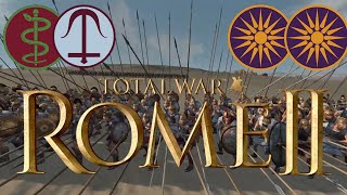 Battle of Ipsus 301 BC Total War Rome 2 AI ONLY BATTLE [upl. by Doner]