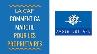 caf et proprietaire bailleur [upl. by Akirret]