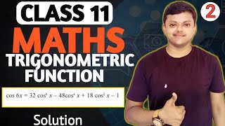 Chapter 3 Trigonometric Functions  Class 11  Important Question II part2 [upl. by Initof281]