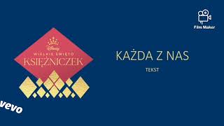 każda z nas karaoke song Disney Lyric Version Video from Disney [upl. by Aya]